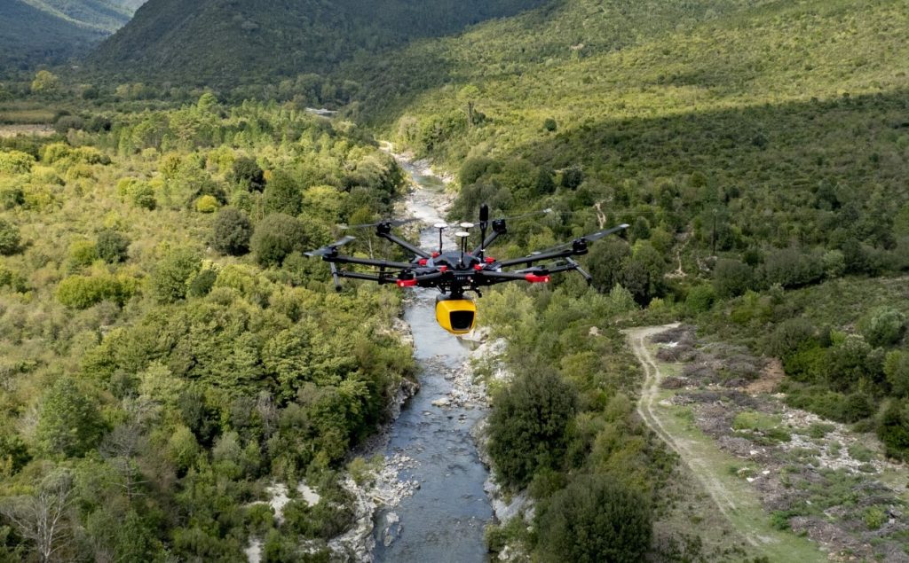 lidar bathymétrique rivière fluvial