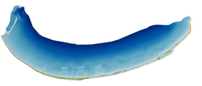 lidar bathymetrique drone helix